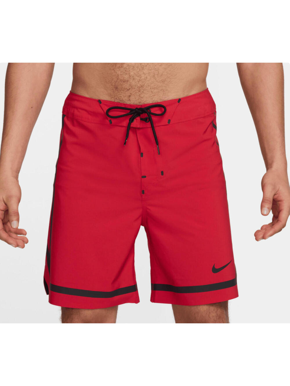 Nike Fadeaway 7" Boardshort Swim Shorts University Red Black Trunks NESSE504-614